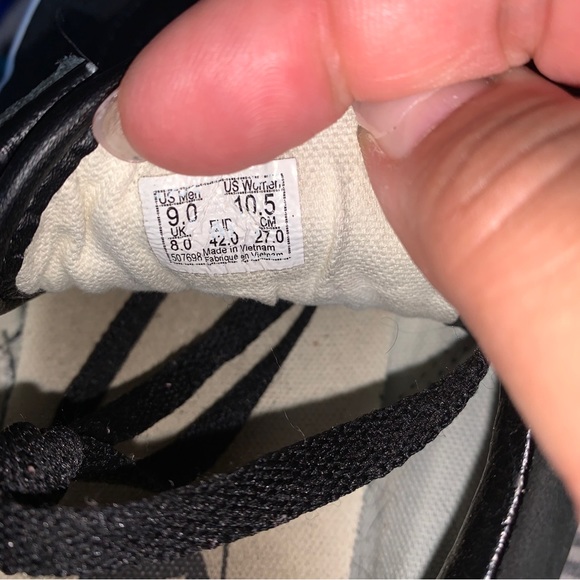 Vans Shoes Sneakers Skateboarding Men’s Size 9 Women’s 10.5 Black - Picture 7 of 7